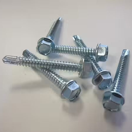 Boite de 50 vis alu zinc auto perceuses pour bac acier Ondofix Galva diamètre 10mm - SEDPA