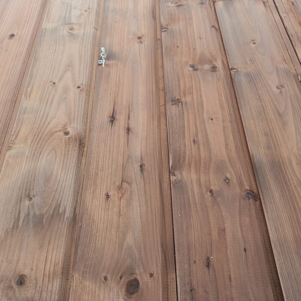 Bardage épicéa traité classe 3 brun - 21x120 - L=4,2m