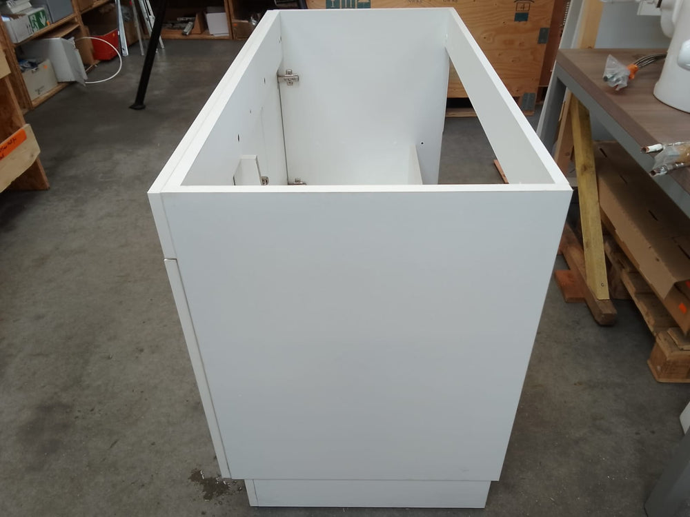 Meuble sous évier 3 Portes 1190x586x820 mm blanc structuré GENTE meuble France Ref, fournisseur : TP03,XH120X Code-barres : 3395710826260