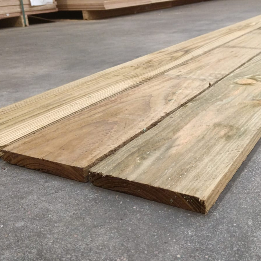 Planche Douglas classe 3 vert - 18x150 - L=4m