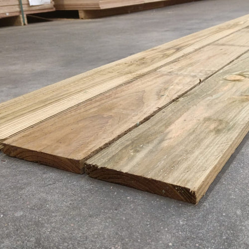 Planche Douglas classe 3 vert - 18x150 - L=4m