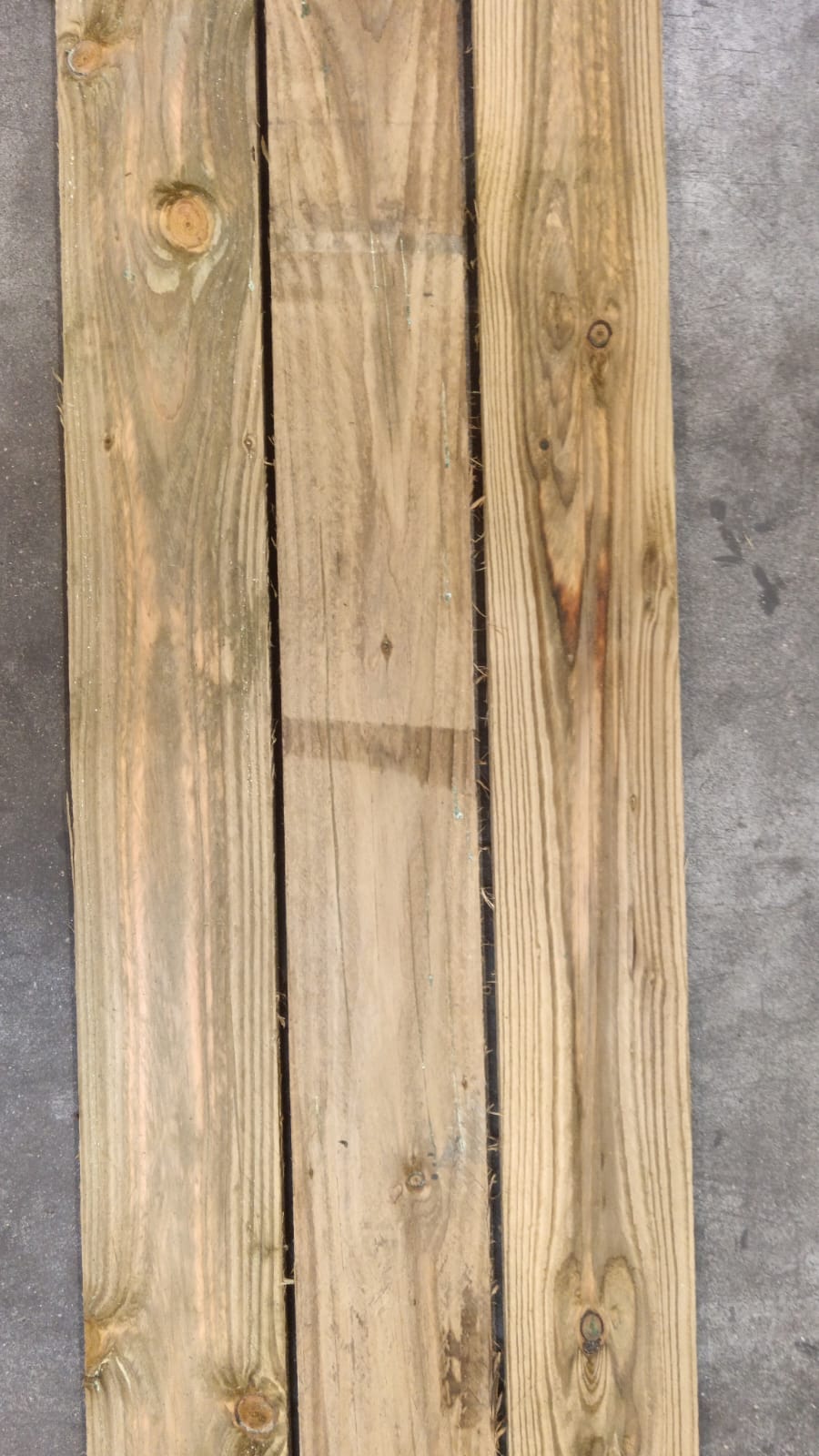 Planche Douglas classe 3 vert - 18x150 - L=4m