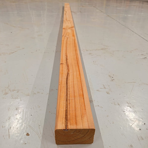 Chevron raboté douglas naturel - 45x70 - L=2,5m