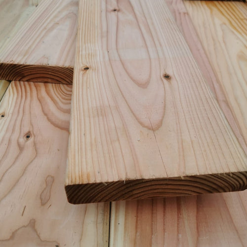 Lame de terrasse douglas lisse classe 3 - 27x145 - L=3m