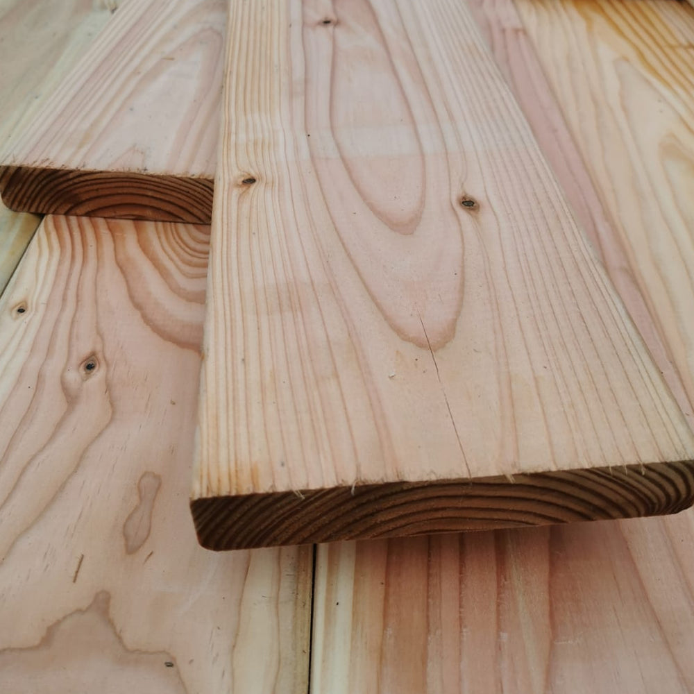 Lame de terrasse douglas lisse classe 3 - 27x145 - L=4m