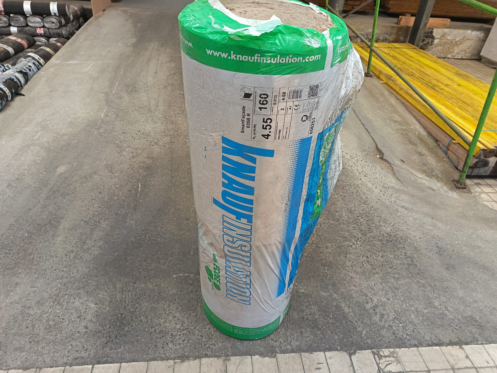 Laine de verre SMARTFACADE 035 - 3900x1200 - EP=160mm - R=4.55
