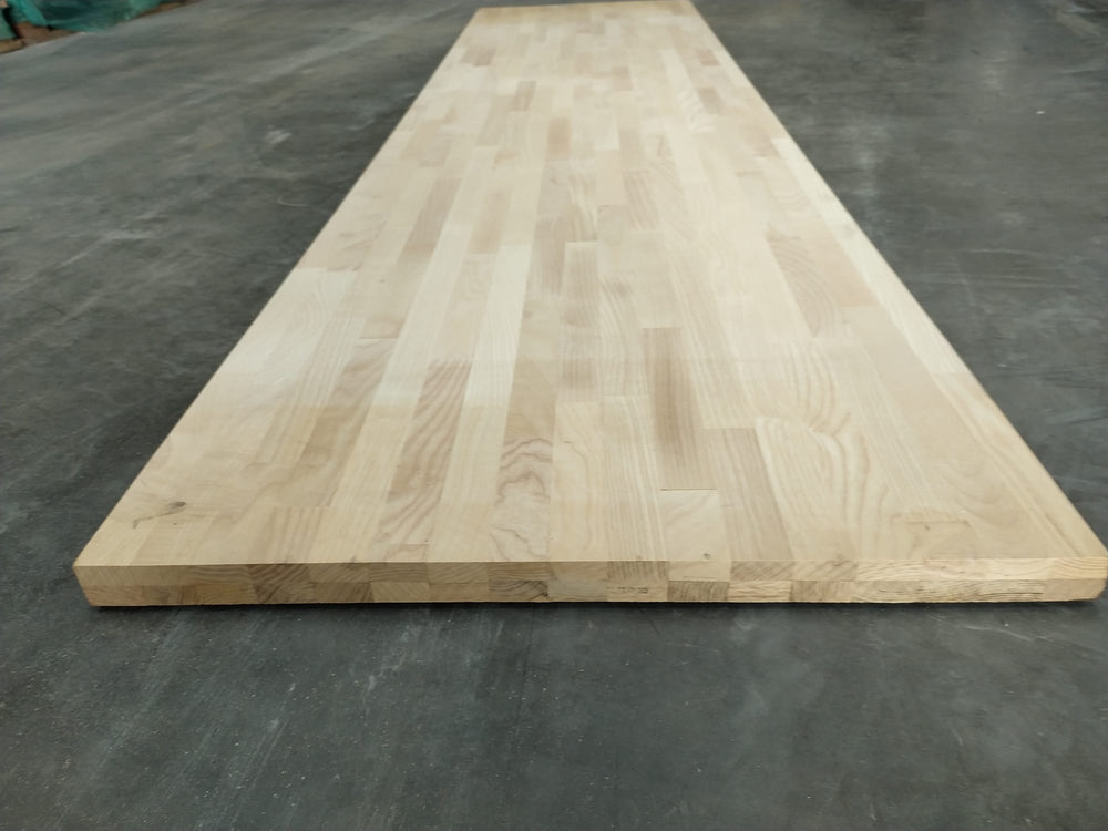 Plan de travail Frêne - lamellé collé - 2500 x 650 x 36 mm