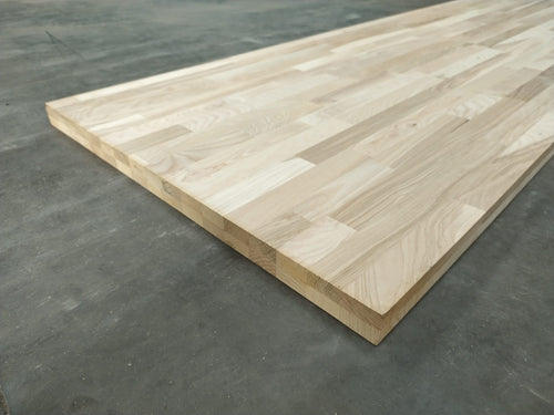 Plan de travail Frêne - lamellé collé - 2500 x 650 x 36 mm