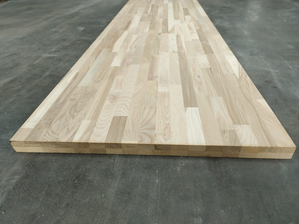Plan de travail Frêne - lamellé collé - 2500 x 650 x 36 mm