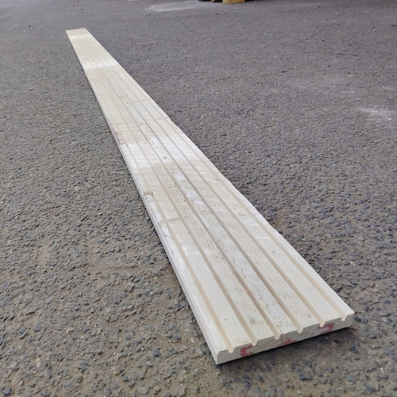Planche épicéa non traité Blanc - Brut de sciage - 18x150 - L=3m