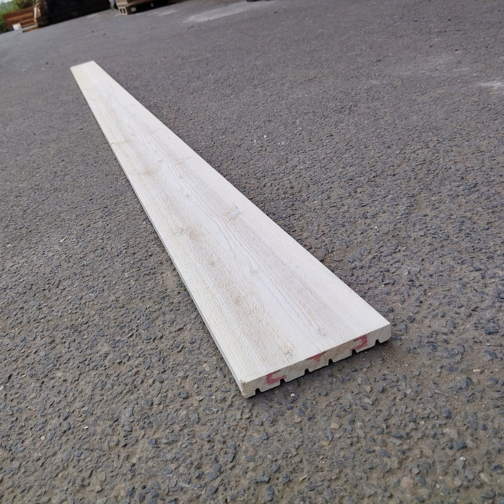 Planche épicéa non traité Blanc - Brut de sciage - 18x150 - L=3m