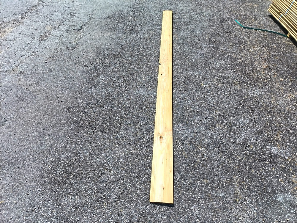 Bardage douglas classe 3 vert (profil Forez) - 21x132 - L=4m