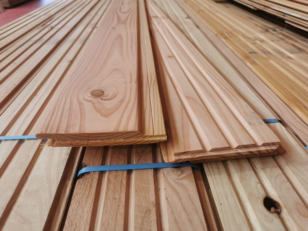 Bardage douglas (profil Line) - 20x125 - L=4m