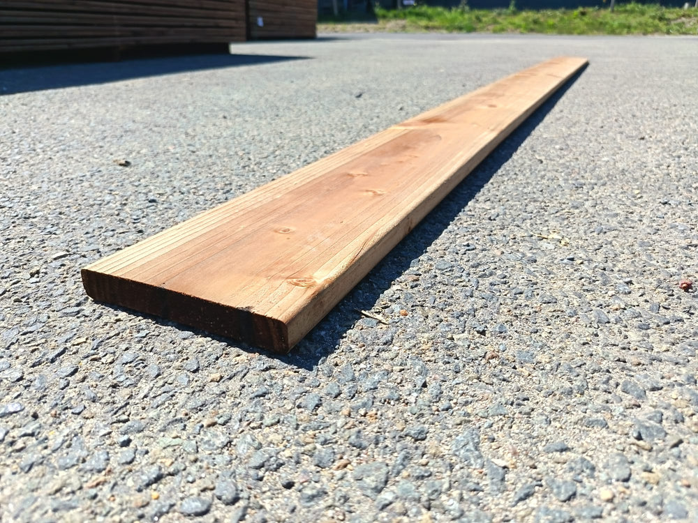 Lame de terrasse épicéa marron classe 3 - 20x145 - L=3m