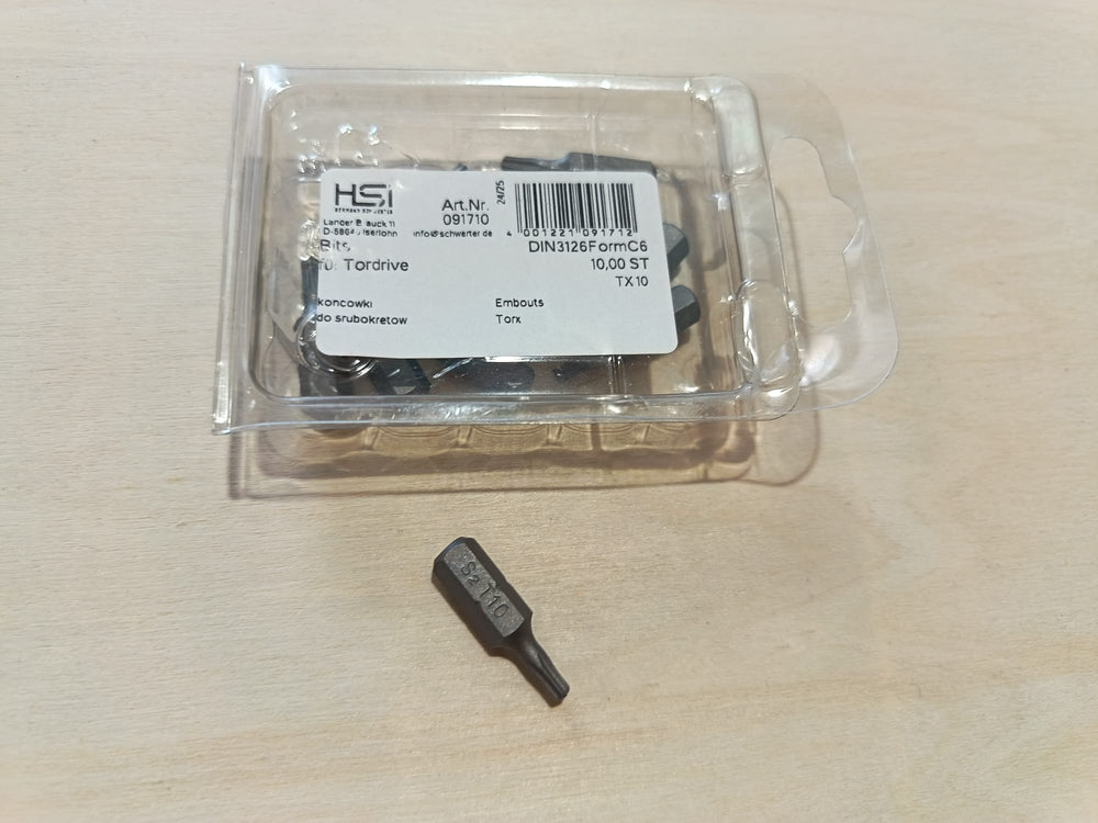 Embout Torx TX10