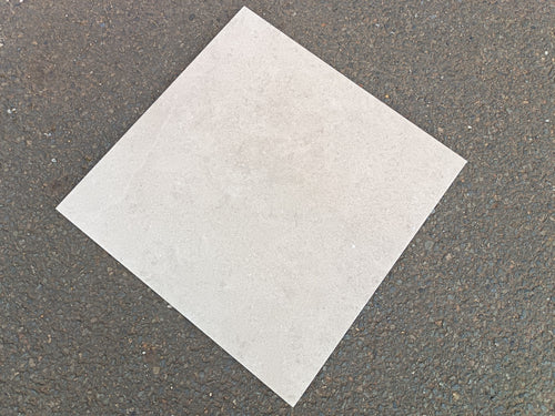 Carrelage extérieur grès cérame rectifié structuré couleur Argile - gamme Inaq ref L975 - 60x60cm - Ep= 20mm - Novoceram