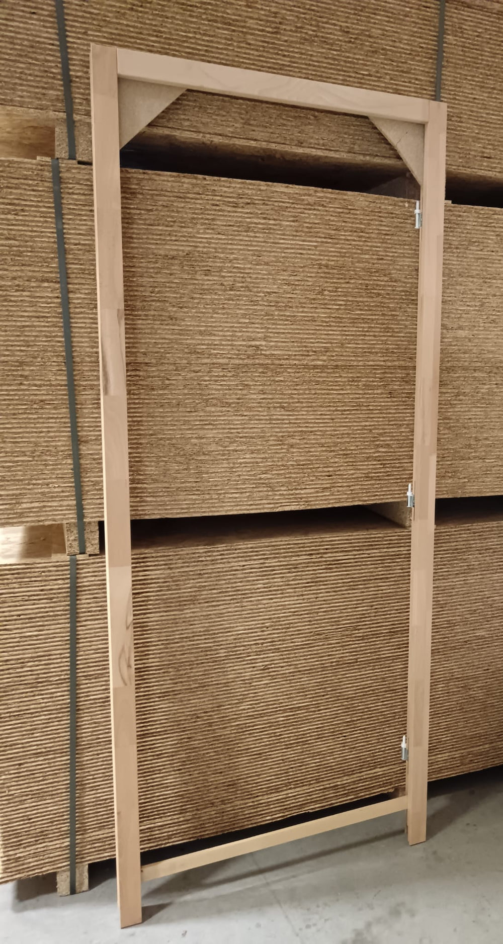 Bati porte  lamellé collé -93 cm- L=2m