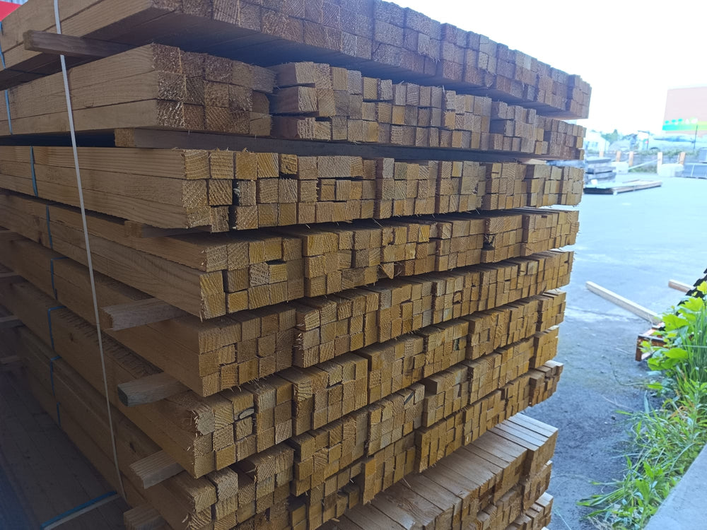 Tasseau sapin classe 2 incolore - 27x27 - L=4m