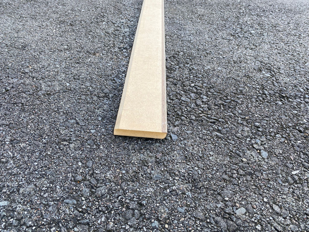 Plinthe wenge bois exo classe 4 - 13x80 - L=2,2m