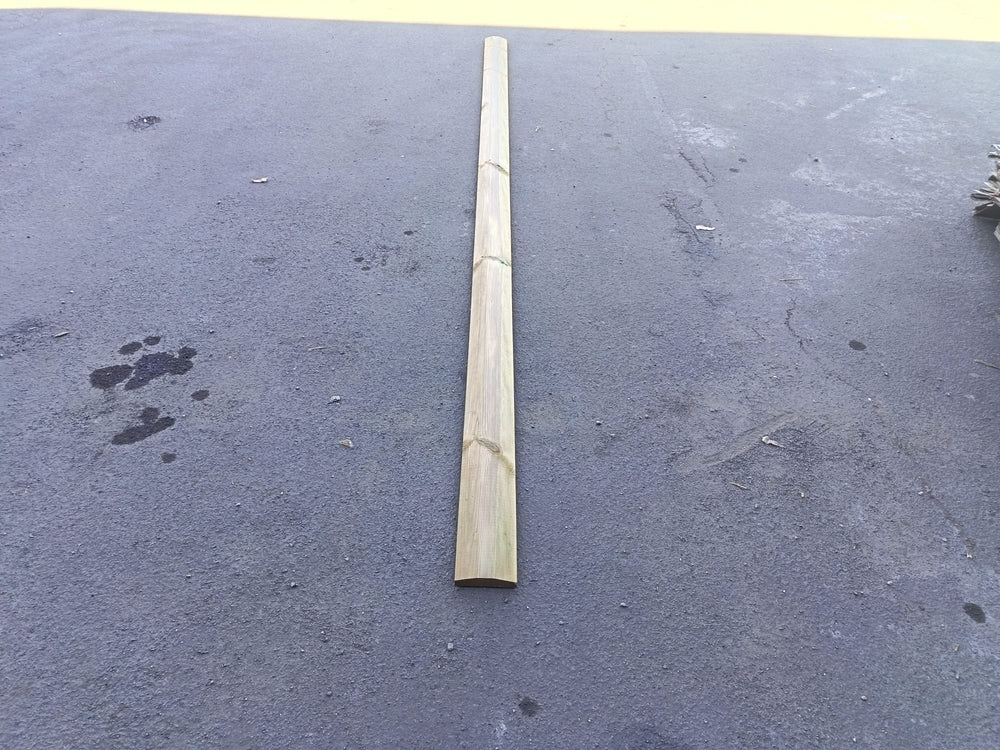 Couvertine rabotée pin classe 4 vert - 36x145 - L=3.95m
