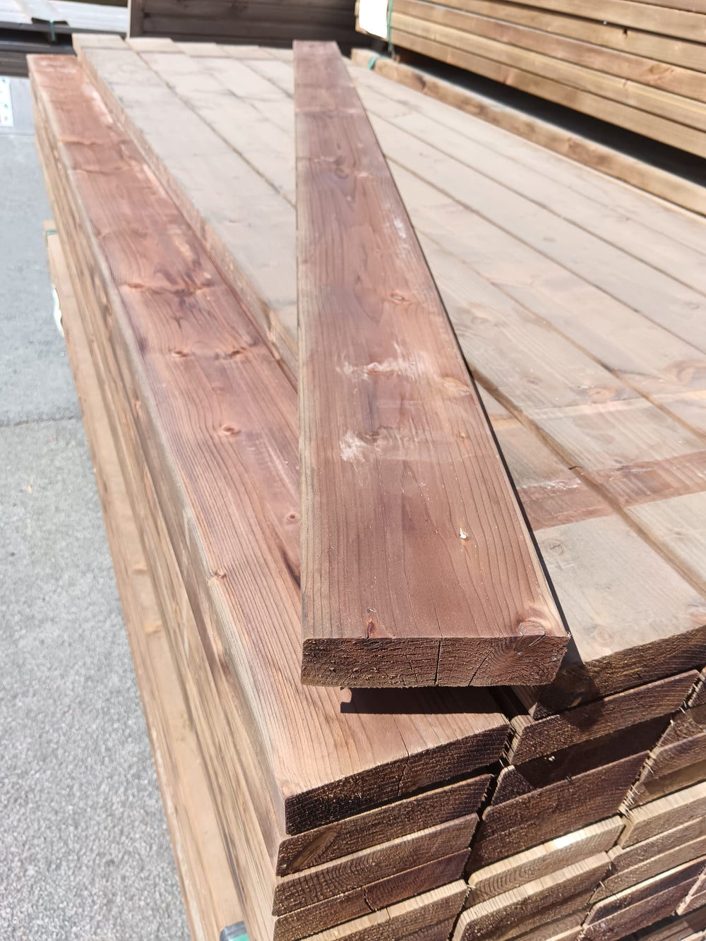 Solives pin classe 3 bronze - 43x145 - L=2,5m (choix A)