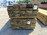 Bois d'ossature pin classe 4 vert - 45x220 - L=6m