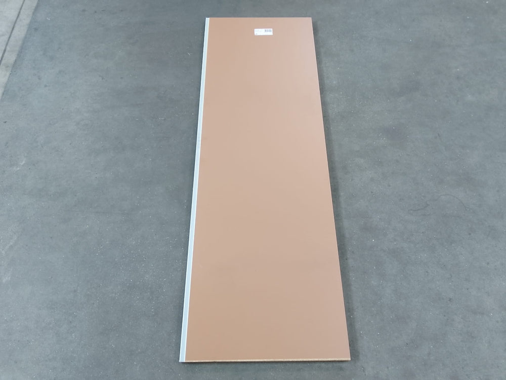 Plan de travail stratifié gris alu - 1800 x 600 x 28 mm
