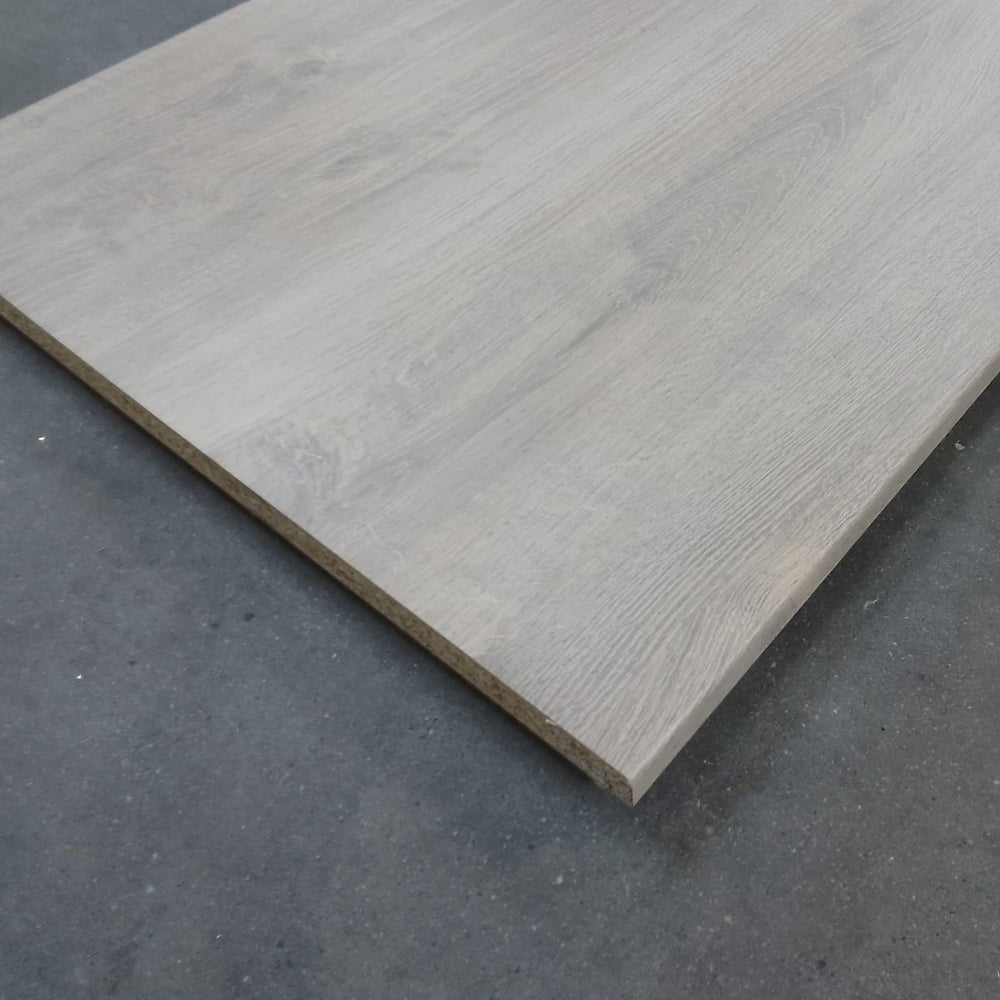 Plan de travail stratifié chêne gris - 2800 x 620 x 28 mm