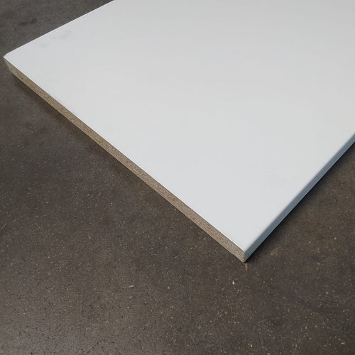 Plan de travail stratifié blanc - 2800 x 620 x 38 mm