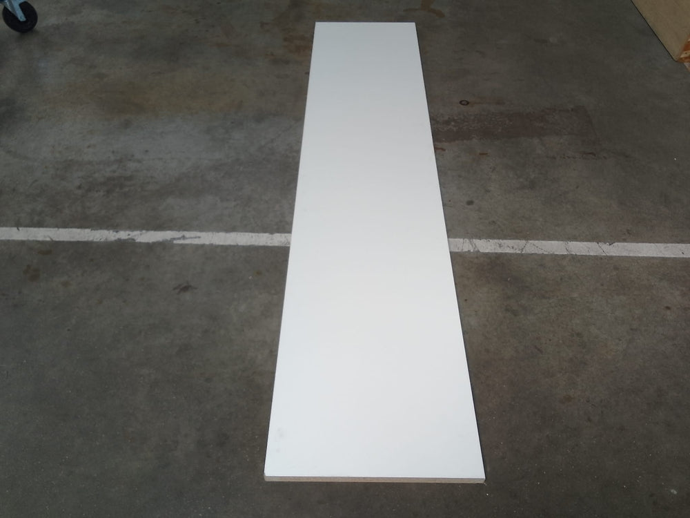 Plan de travail stratifié blanc - 2800 x 620 x 38 mm
