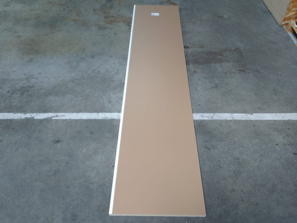 Plan de travail stratifié blanc - 2800 x 620 x 38 mm