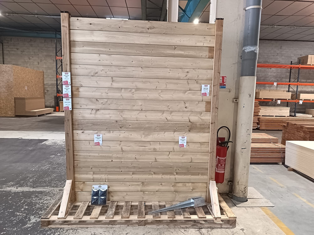 Poteau H QUICK - 90x90 - L=2,4m