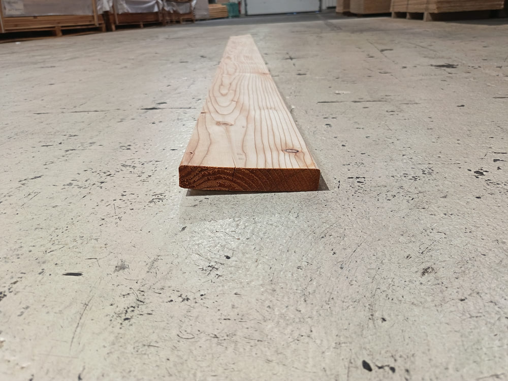 Lame de terrasse mélèze - 26x145 - L=2,4m