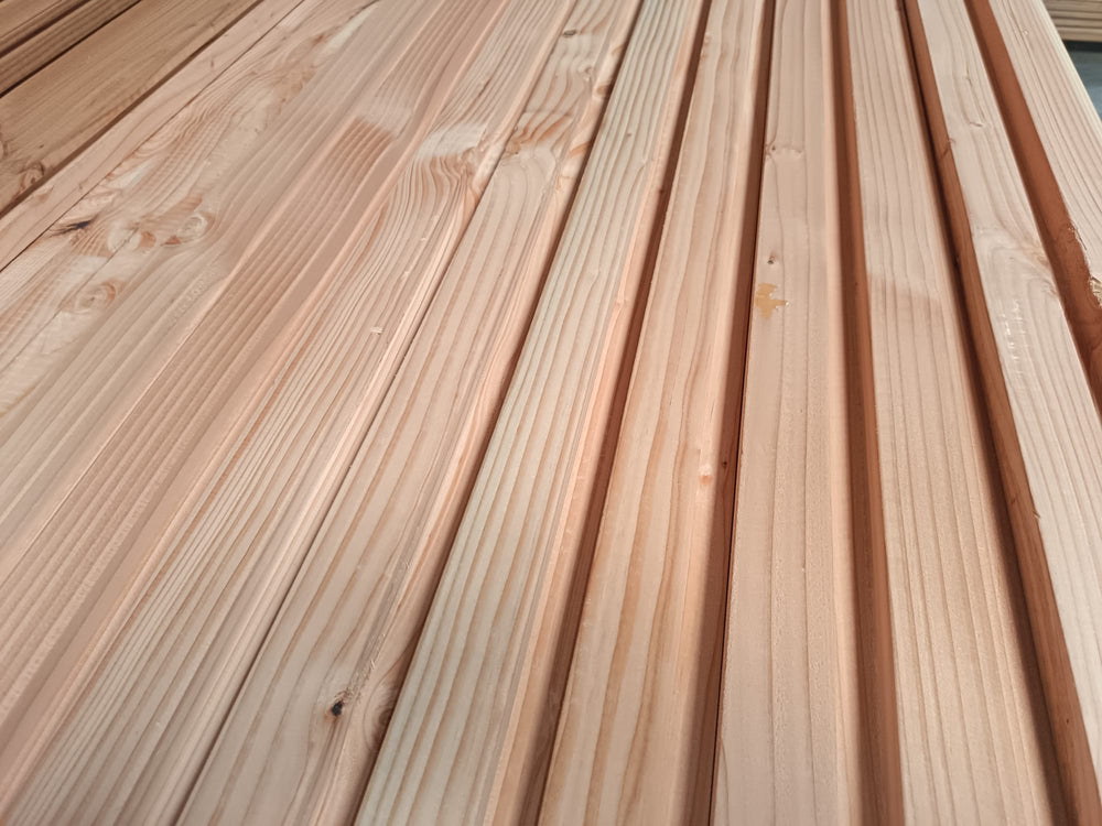 Bardage douglas - 45x135 - L=4m (profil Vibrato XL)