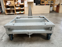 Chariot de manutention - 980 x 880 mm - hauteur 390 mm