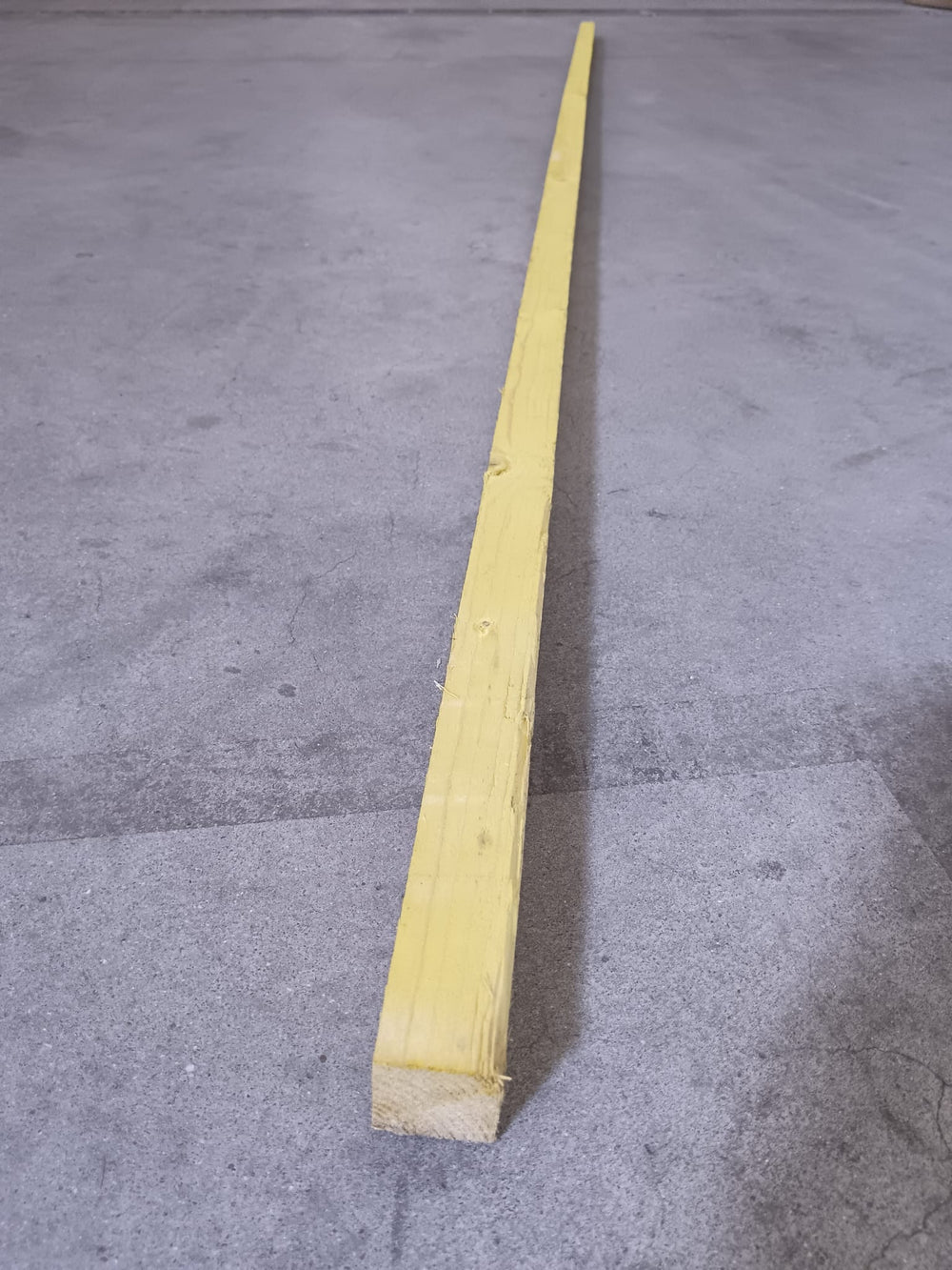 Tasseau épicéa classe 2 jaune - 38x38 - L=3m