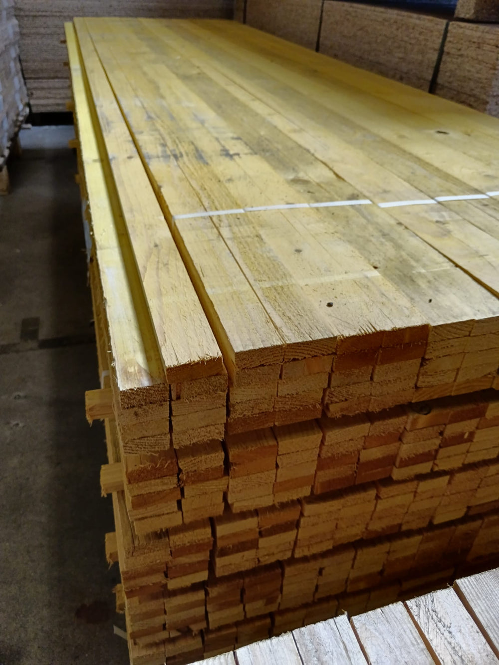 Liteau épicéa classe 2 jaune - 18x48 - L=3m