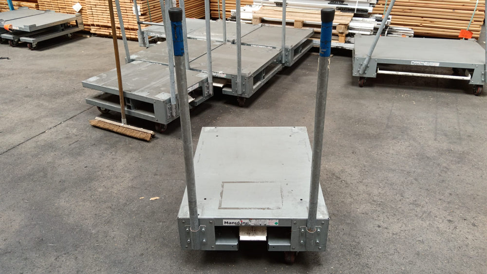 Chariot de manutention - 850 x 650 mm - hauteur 400 mm