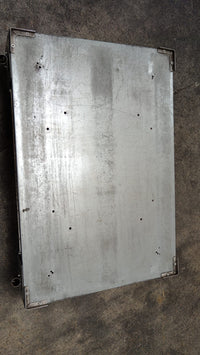 Chariot de manutention - 1250 x 850 mm - hauteur 400 mm (sans poignées)