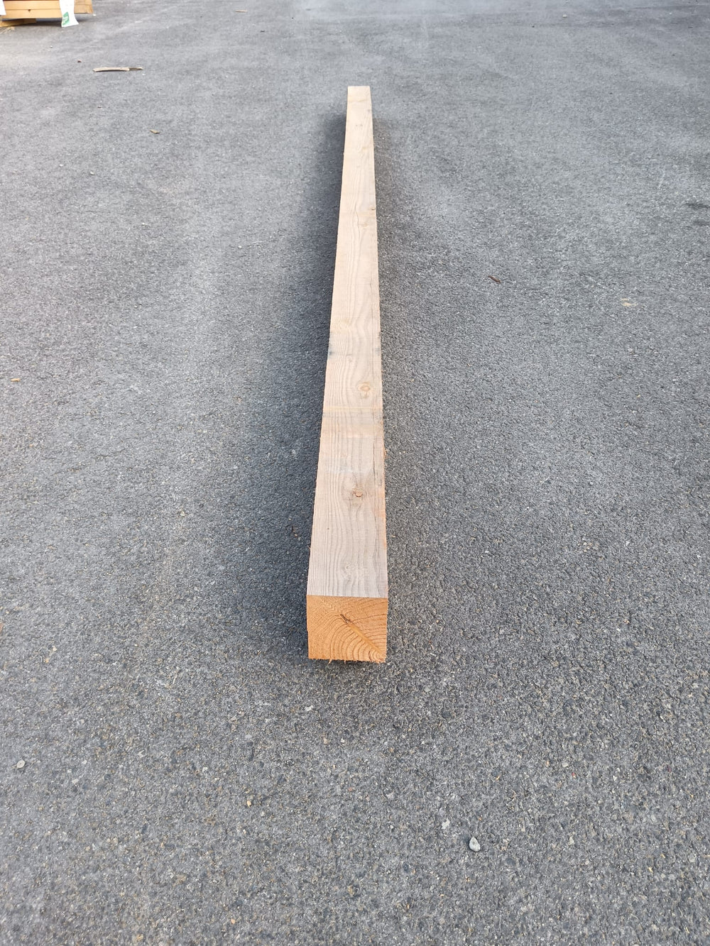 Poteau resineux bois massif - 120 x 120 - L=3.1m (brut de sciage)