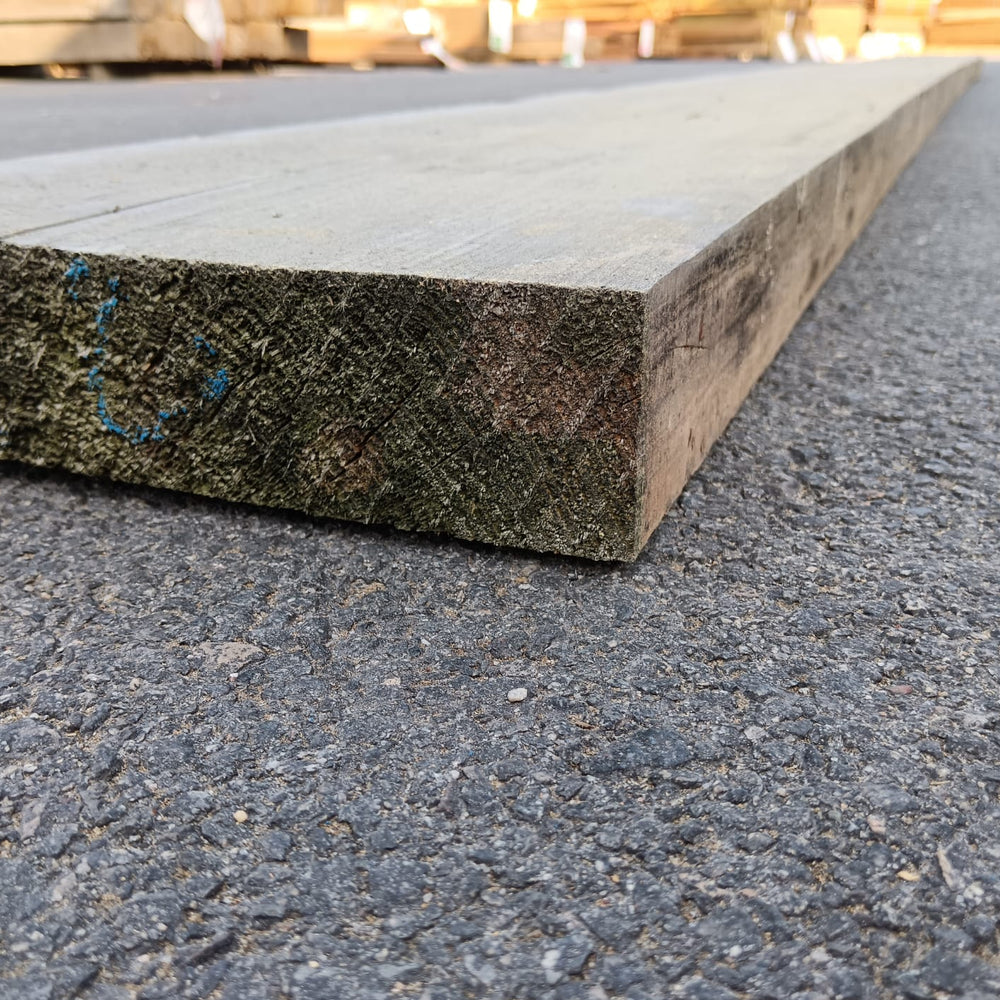 Poutre resineux bois massif - 60 x 290 - L=4.8m (brut de sciage)