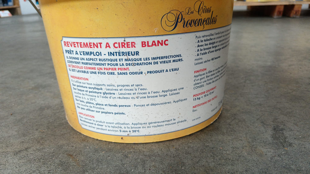 Revêtement à cirer - Les cires provençales
