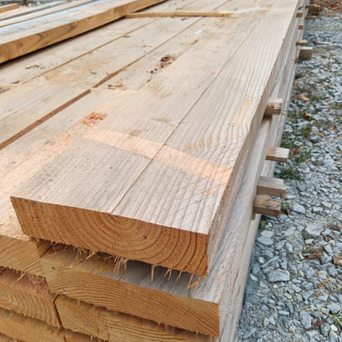 Poutre douglas bois massif - 50 x 205 - L=4m (Noirci)