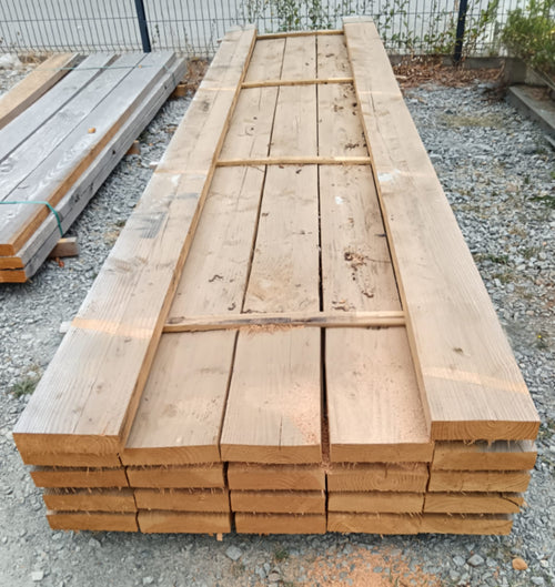 Poutre douglas bois massif - 50 x 205 - L=4m (Noirci)