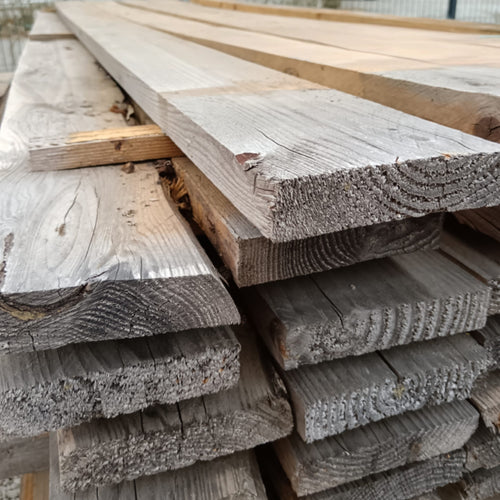 Solive douglas bois massif - 30 x 150 - L=3.1m (Noirci)
