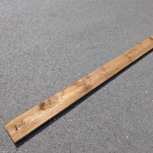 Planche Douglas classe 3 marron - 27x200 - L=4m