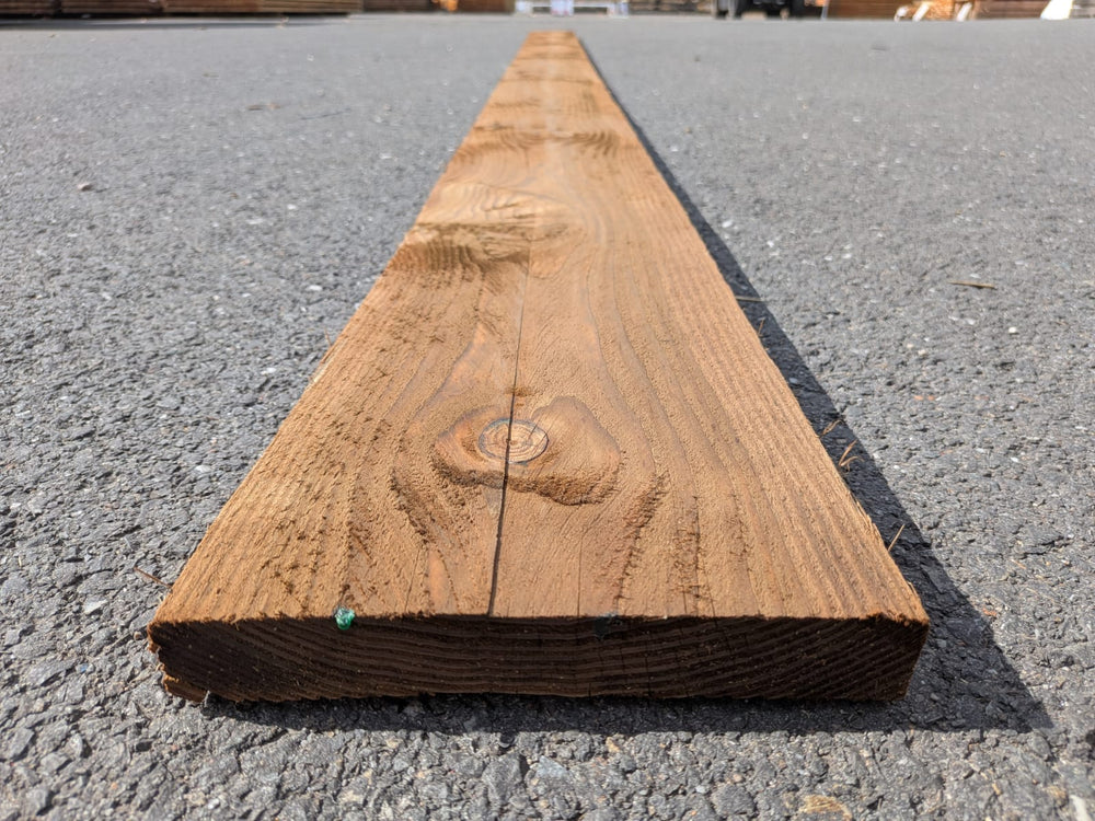 Planche Douglas classe 3 marron - 27x200 - L=4m — vue 2