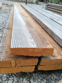 Poutre douglas bois massif classe 3 - 53 x 152 - L=5m (Noirci)
