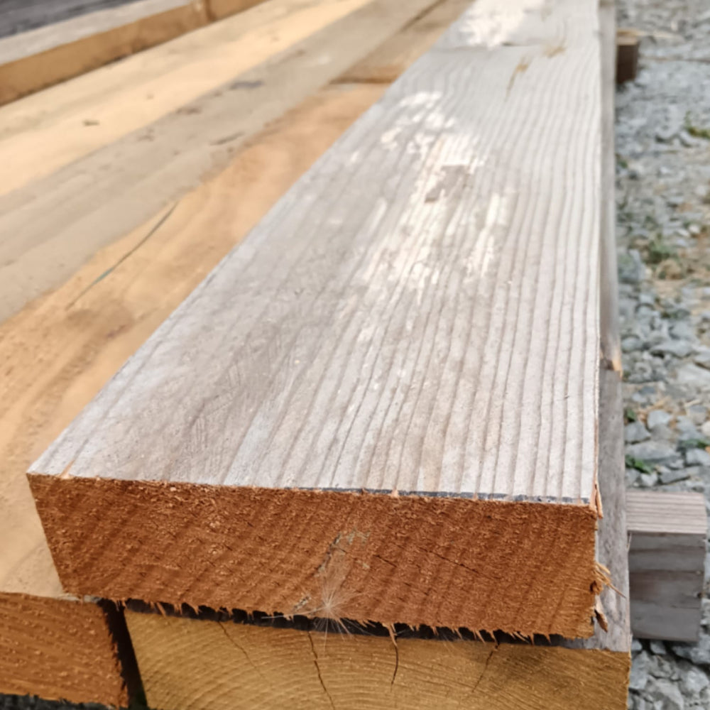 Poutre douglas bois massif classe 3 - 80 x 155 - L=5m (Noirci)