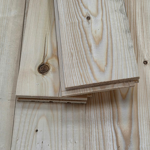 Plancher jointif sapin - 16x140 - L=4,5m